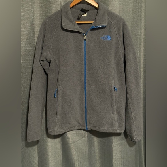 The North Face Gray Fleece Jacket Men’s - Picture 1 of 8